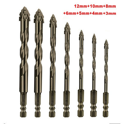 Heavy Duty Dry Drilling Eccentric Bit with Four-Edge Serrated Technology