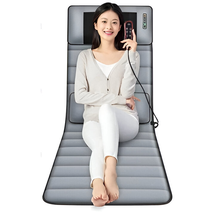 Massage Mat with Adjustable Heat and Customizable Intensity Levels