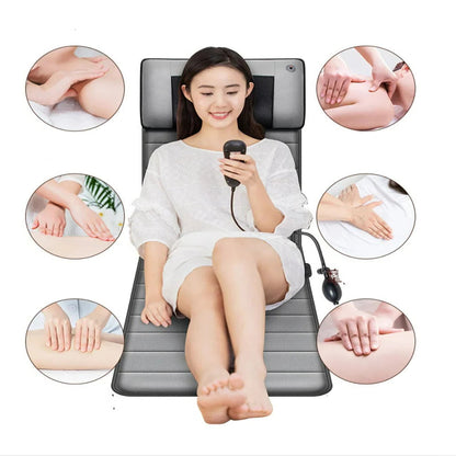 Massage Mat with Adjustable Heat and Customizable Intensity Levels