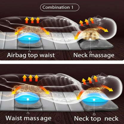 Massage Mat with Adjustable Heat and Customizable Intensity Levels