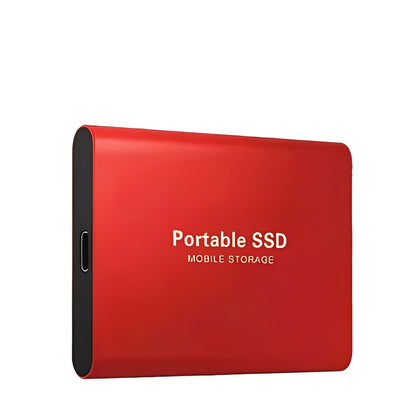 Portable SSD External Hard Disk with USB 3.1 Support and Aluminum Housing