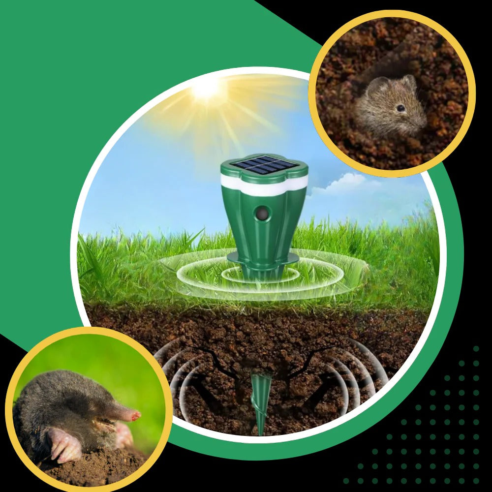 Professional Solar Groundhog Repellent