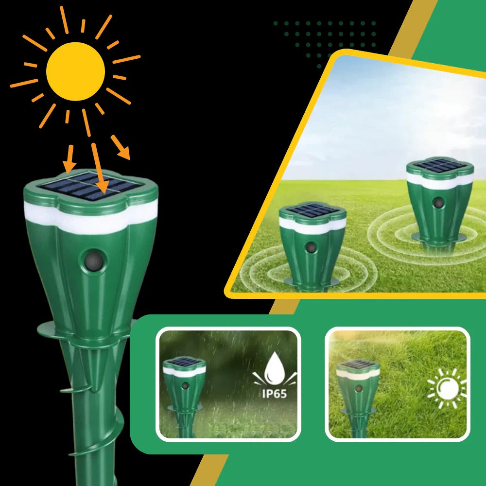 Professional Solar Groundhog Repellent