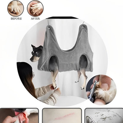 Pet Grooming Hammock Comfortable Dog Hammock For Nail Trimming