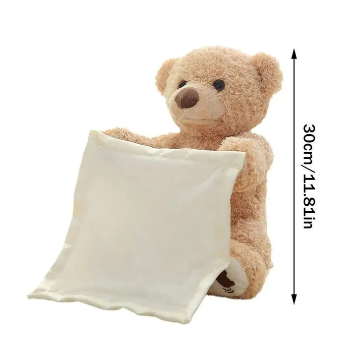 Peek A Boo Teddy Plush Toy for Baby Playtime