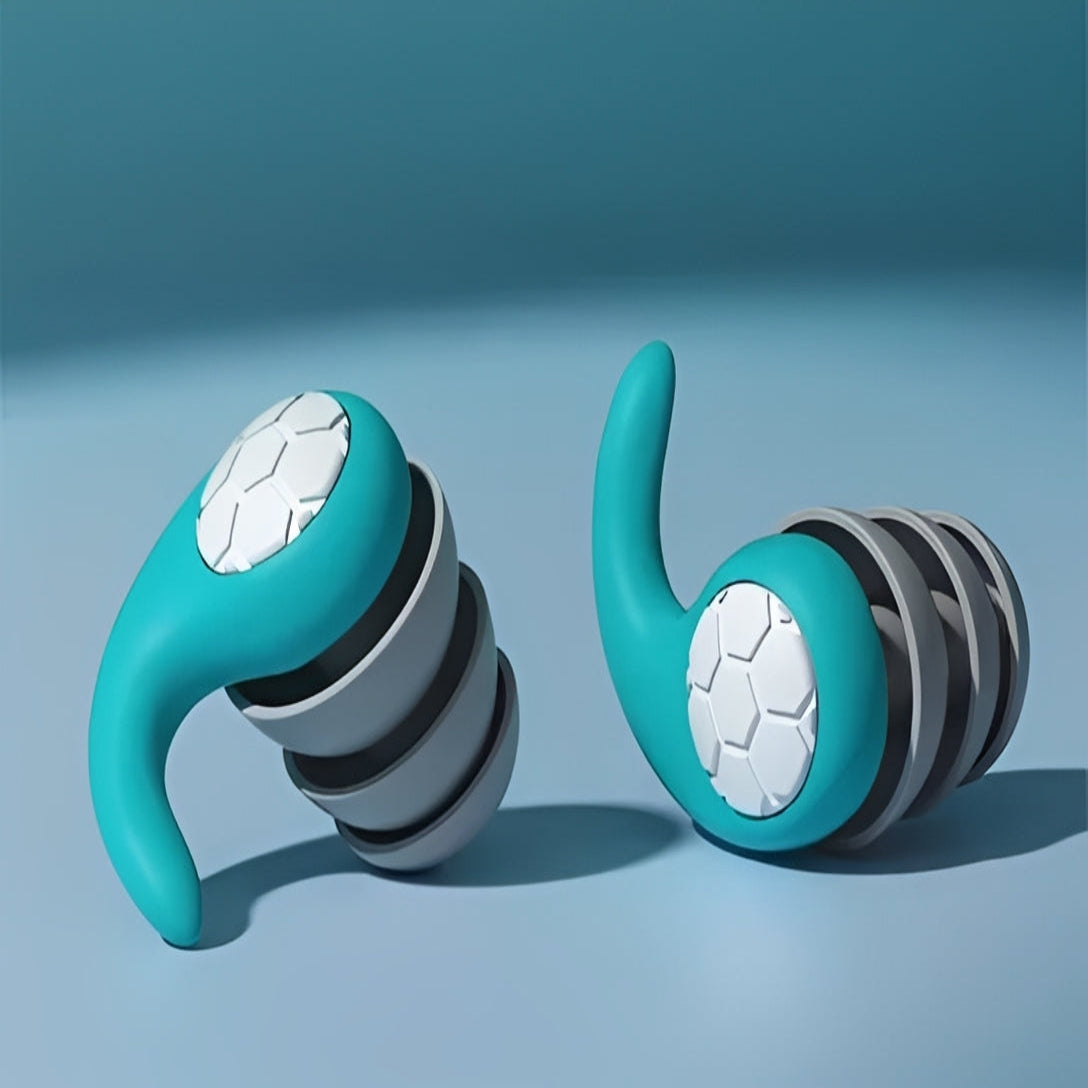 Reusable Silicone Earplugs for Sleep and Noise Reduction