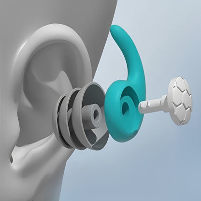 Reusable Silicone Earplugs for Sleep and Noise Reduction
