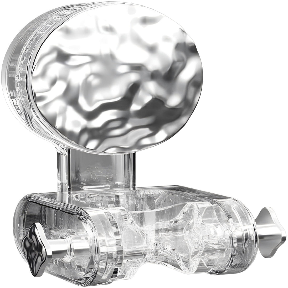 Movable Shower Head Holder with Suction Mount and Adjustable Angle