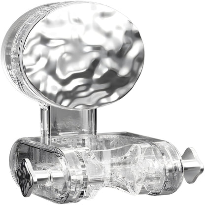 Movable Shower Head Holder with Suction Mount and Adjustable Angle