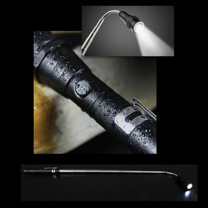 Telescopic Magnetic LED Flashlight