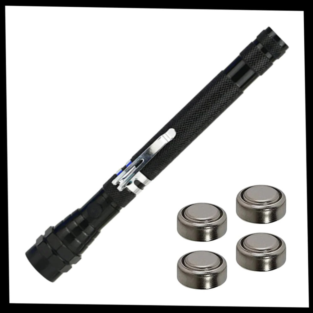 Telescopic Magnetic LED Flashlight