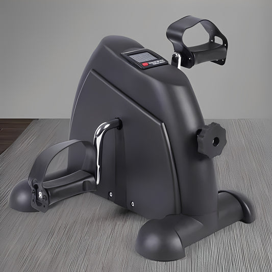 Portable Under Desk Exercise Cycle with Digital Monitor