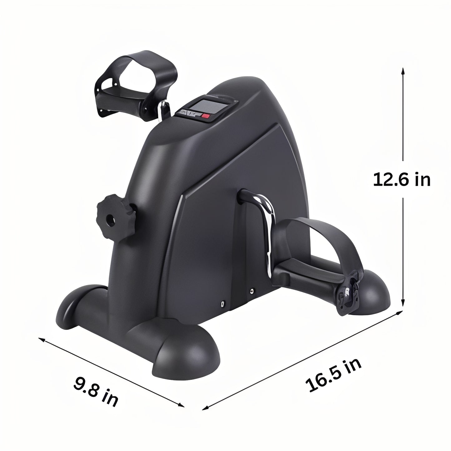 Portable Under Desk Exercise Cycle with Digital Monitor
