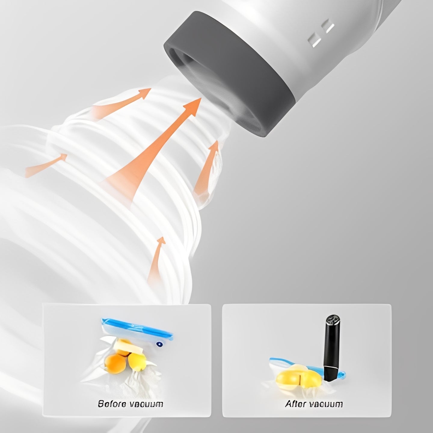 Rechargeable Vacuum Sealer for Reusable Food Storage Bags