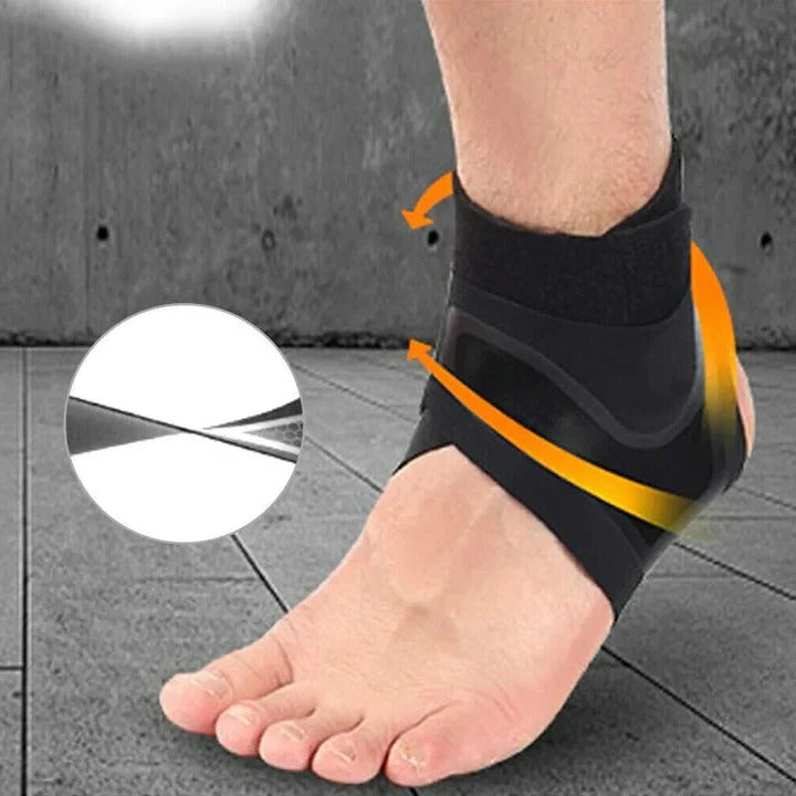 Adjustable Ankle Support Wrap with Criss Cross Compression