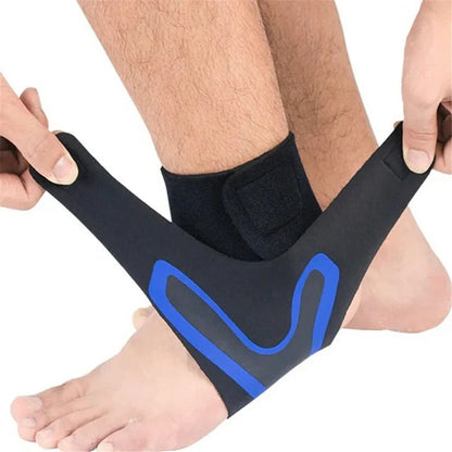 Adjustable Ankle Support Wrap with Criss Cross Compression