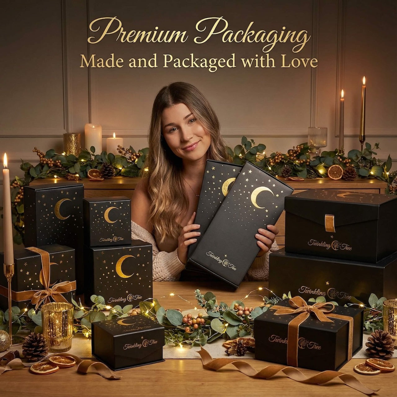 Celestial Sphere and Enchanted Lunar Lamp with Precision Crater Detailing