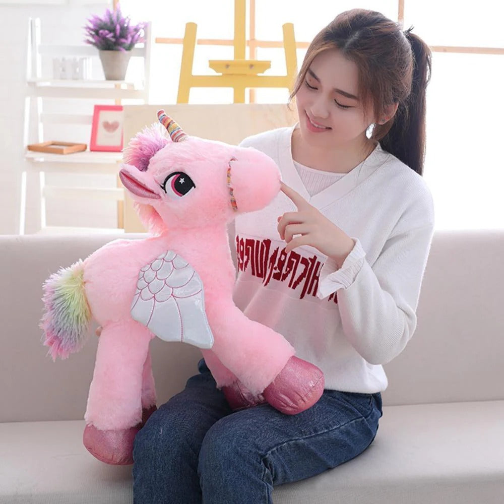 Mythical Fluffy Companion and Unicorn Soft Plush Toy