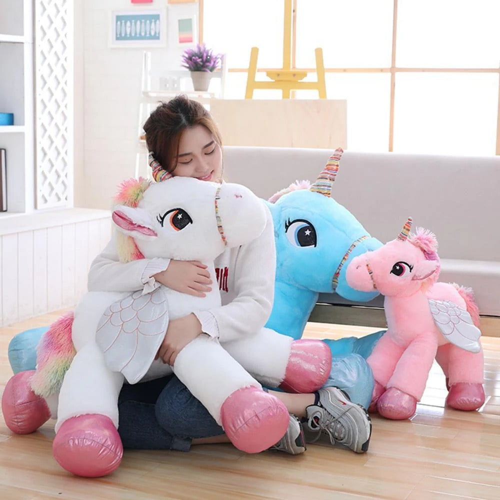 Mythical Fluffy Companion and Unicorn Soft Plush Toy