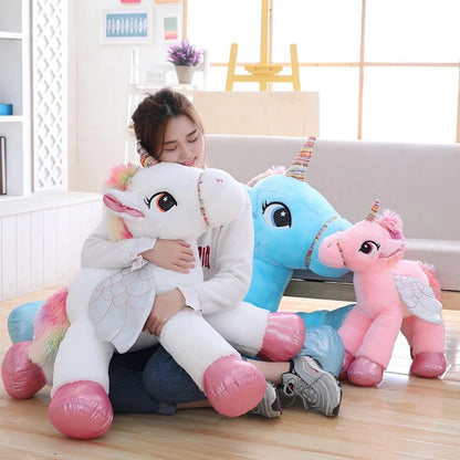 Mythical Fluffy Companion and Unicorn Soft Plush Toy