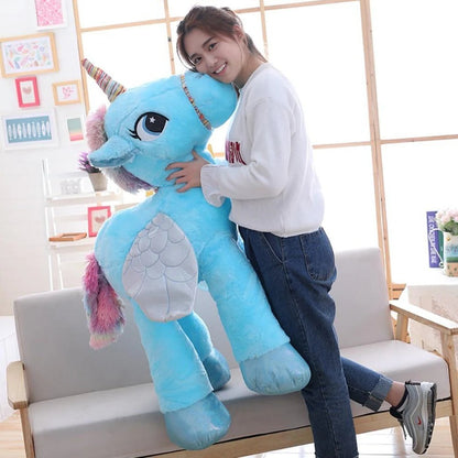 Mythical Fluffy Companion and Unicorn Soft Plush Toy