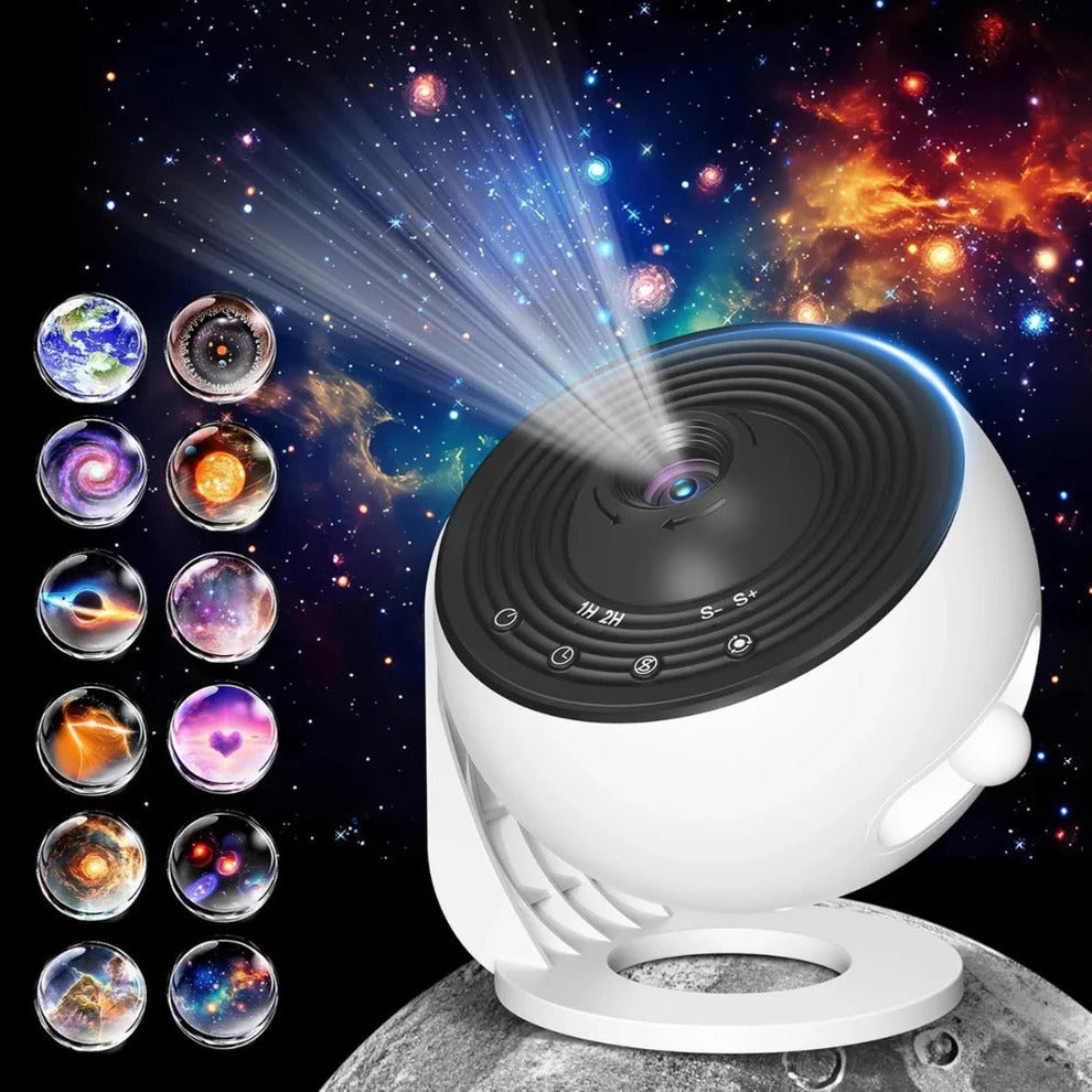 Galaxy Star Projector and HD Rotating Planetarium
