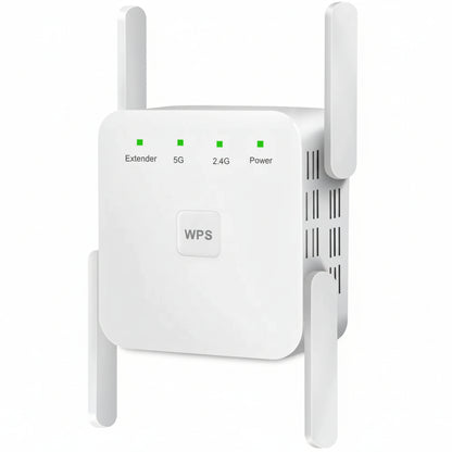 Dual Band WiFi Extender and 5G Signal Booster