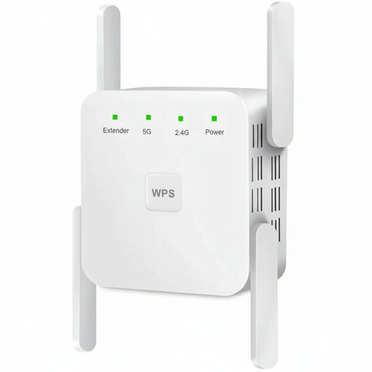 Dual Band WiFi Extender and 5G Signal Booster