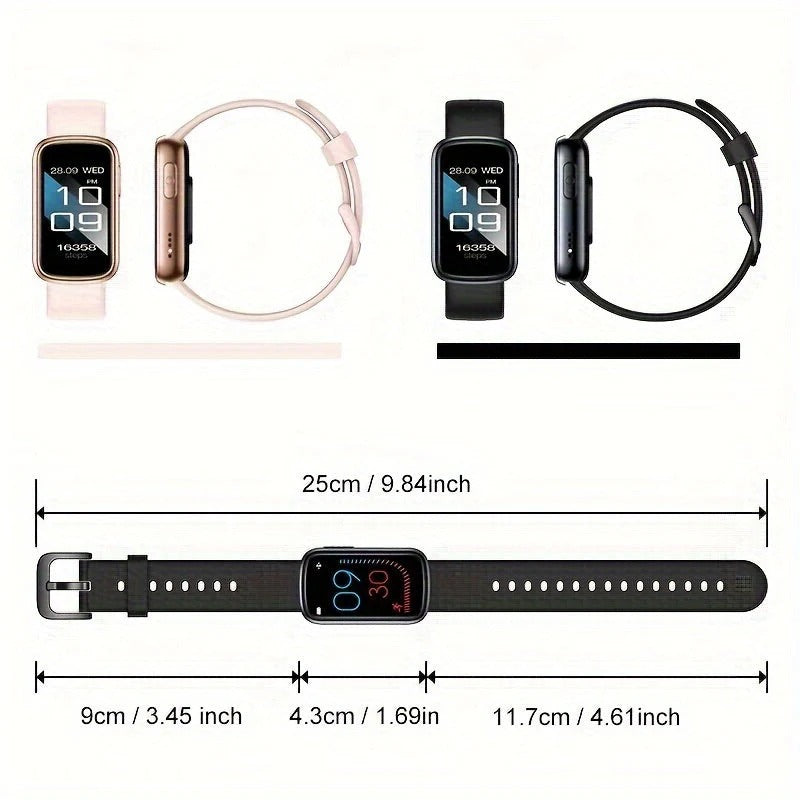 Waterproof Fitness Tracker and Fast Charge Smartwatch