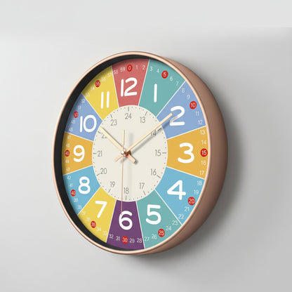 Quiet Kids Clock and Silent Nursery Timepiece