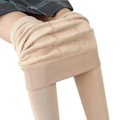 Women’s Fleece Lined Thermal Leggings with High Waist Support