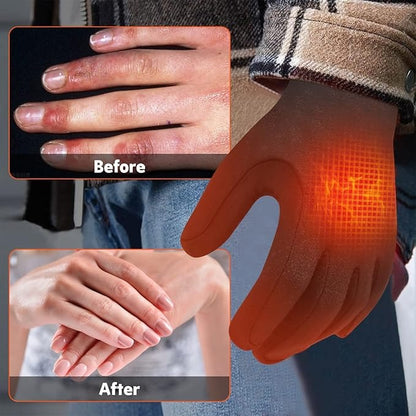 Heated Glove Liners with Battery Powered Warmth