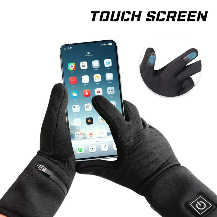 Heated Glove Liners with Battery Powered Warmth