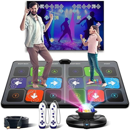 Interactive Dance Mat with Musical Step Pads for Kids