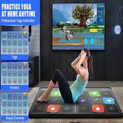 Interactive Dance Mat with Musical Step Pads for Kids