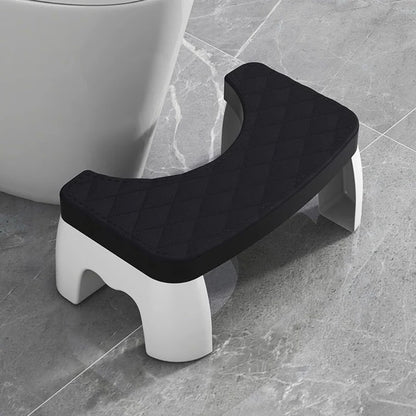 Compact Toilet Squat Stool with Non Slip Base