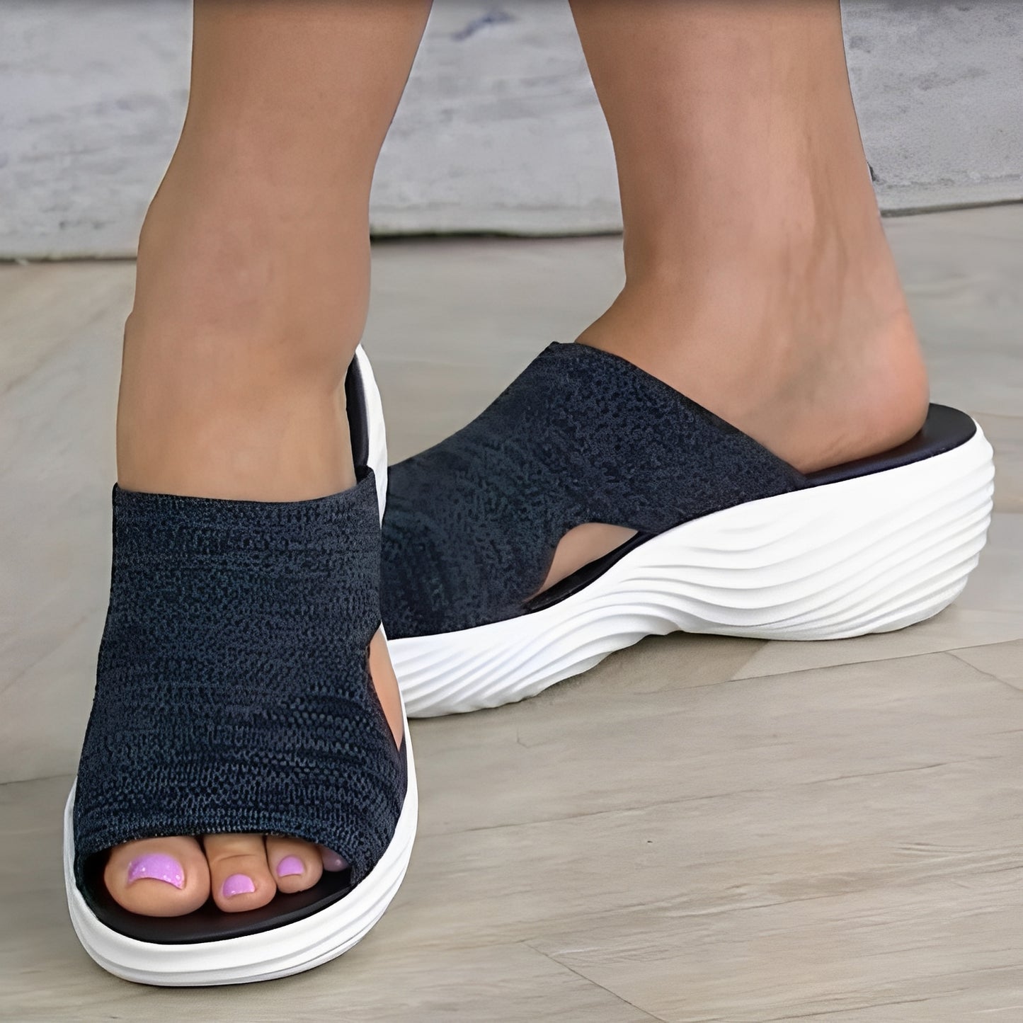 Women's Orthopedic Support Sandals with Contoured Footbed