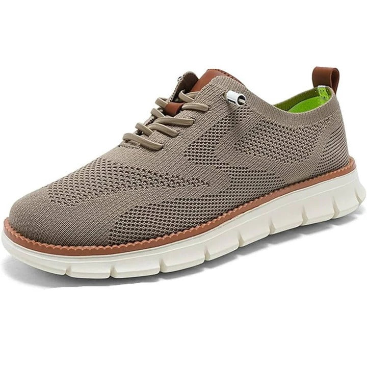 Breathable Urban Walking Shoes with Cushioned Sole