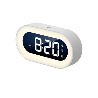 Rechargeable Sunrise Alarm Clock with Dimmable Light and USB C Charging