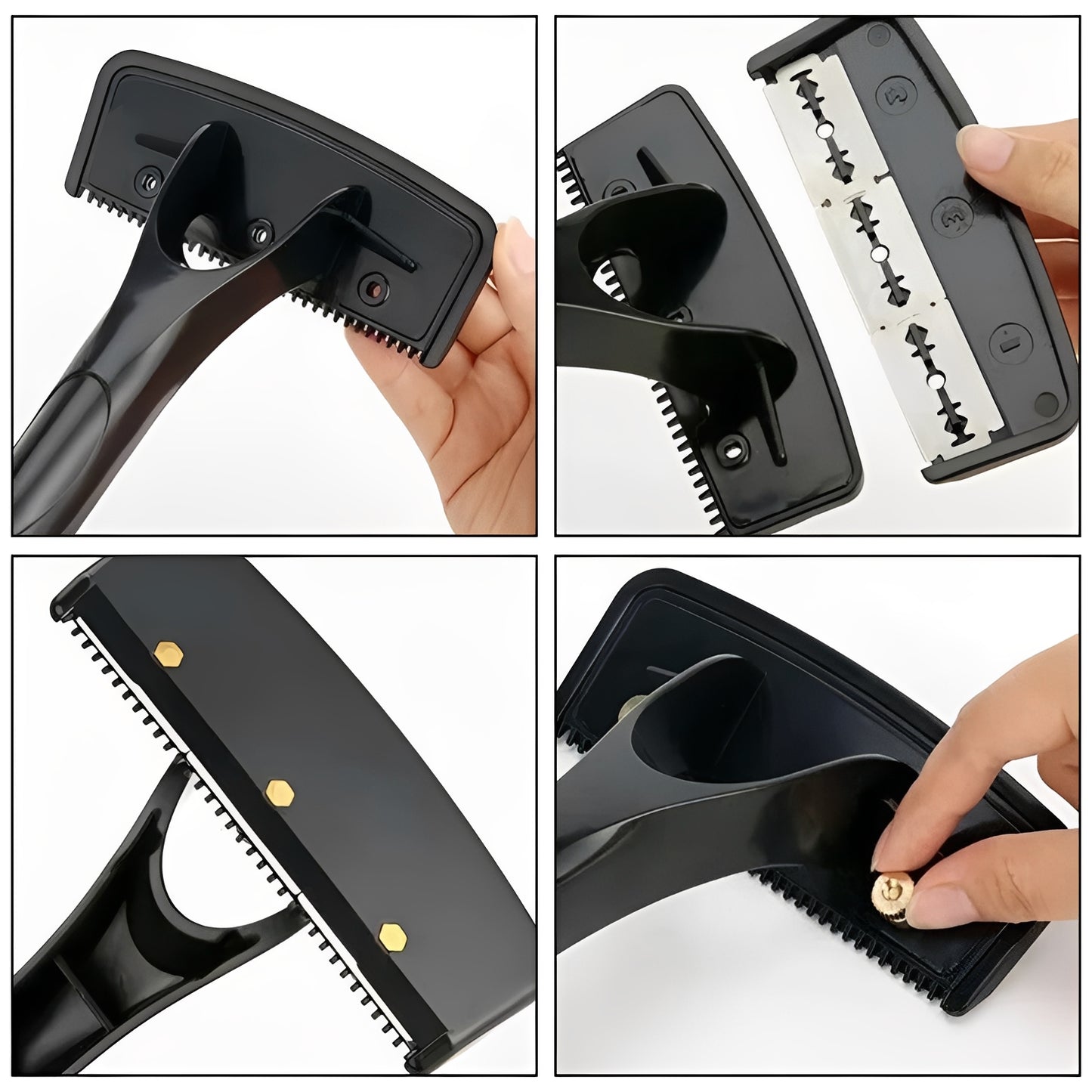 Men's Back Shaver with Extended Long Handle for Easy Reach