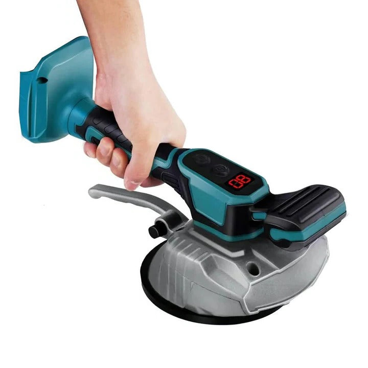 Handheld Tile Laying Vibrator with Suction Base for Floor and Wall Installation