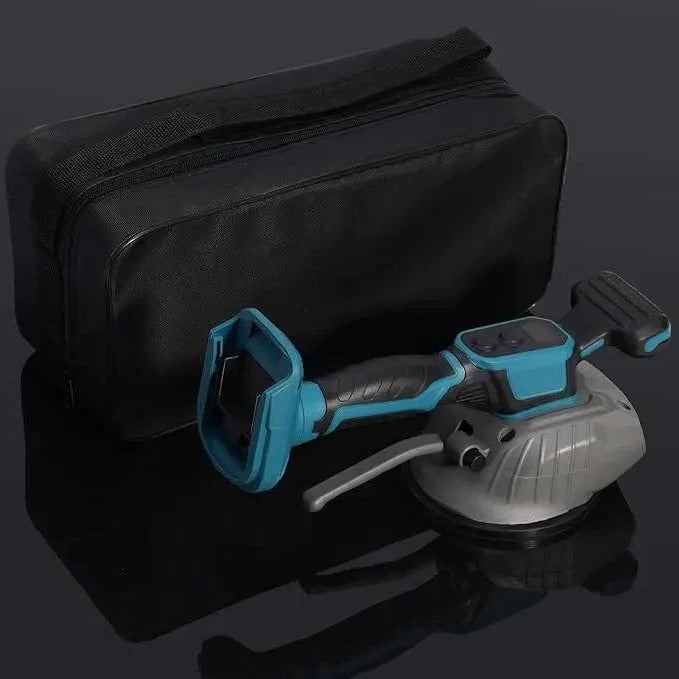 Handheld Tile Laying Vibrator with Suction Base for Floor and Wall Installation