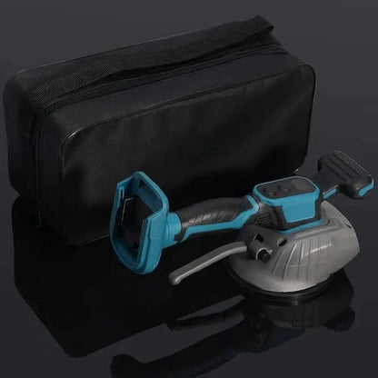 Handheld Tile Laying Vibrator with Suction Base for Floor and Wall Installation