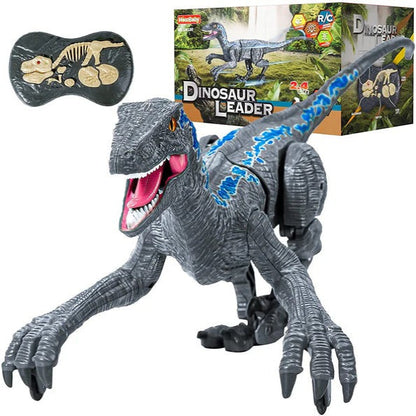RC Dinosaur Toy with Walking Motion and Roaring Sound Effects