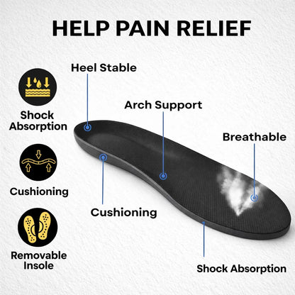 Men's Orthopedic Athletic Sneakers with Supportive Sole
