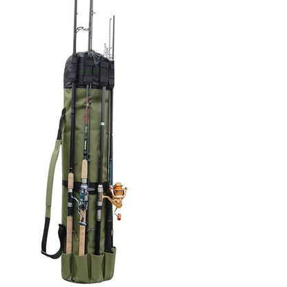 Shoulder Strap Portable Fishing Rod and Tackle Bag Organizer