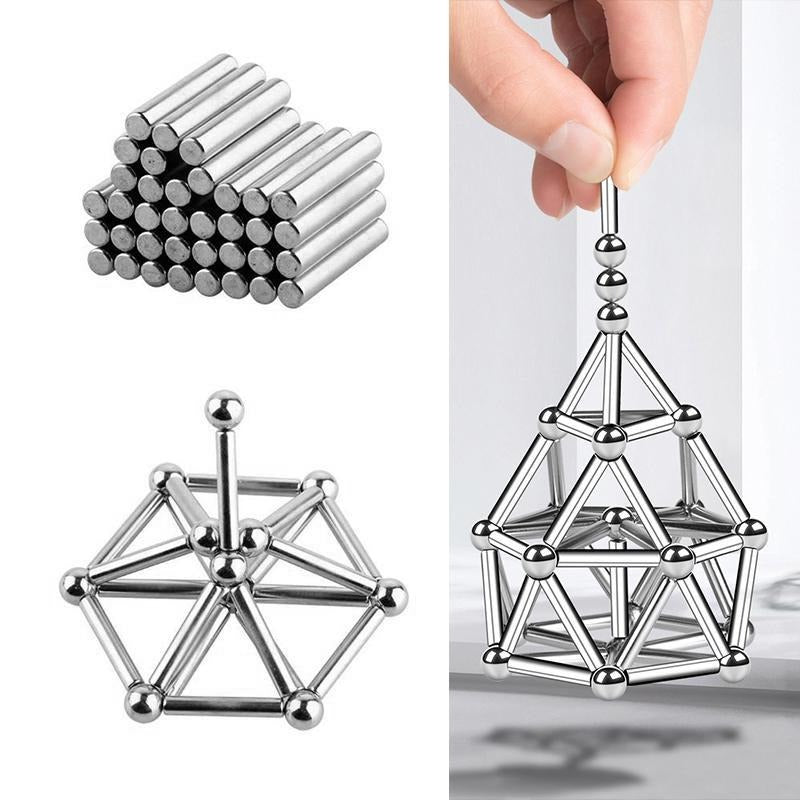 Magnetic Creative Set and DIY Magnetic Sphere Rod Kit