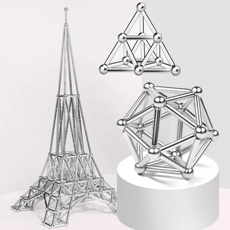 Magnetic Creative Set and DIY Magnetic Sphere Rod Kit