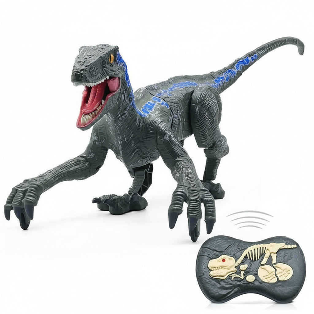 RC Dinosaur Toy with Walking Motion and Roaring Sound Effects