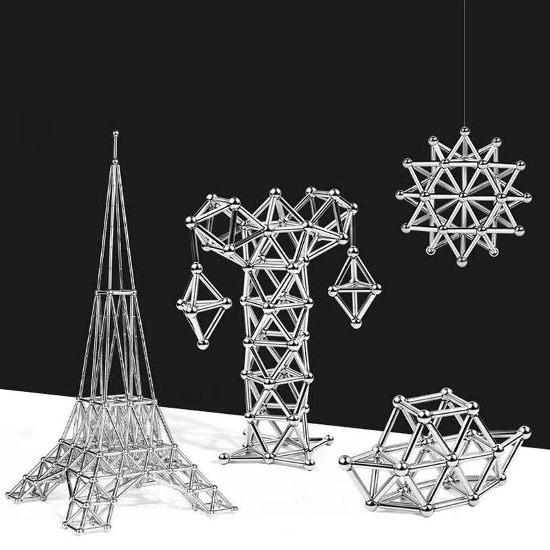 Magnetic Creative Set and DIY Magnetic Sphere Rod Kit